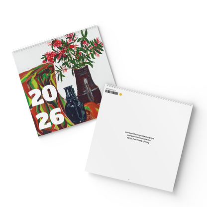 Artistic Wall Calendar 2026 - Nature Inspired, Home Decor, Planner, Gift for Art Lovers, Monthly Calendar