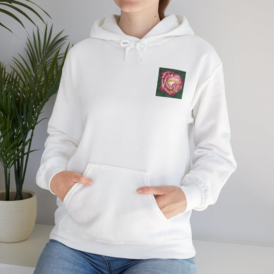 Rose Graphic Hoodie – Cozy Unisex Sweatshirt