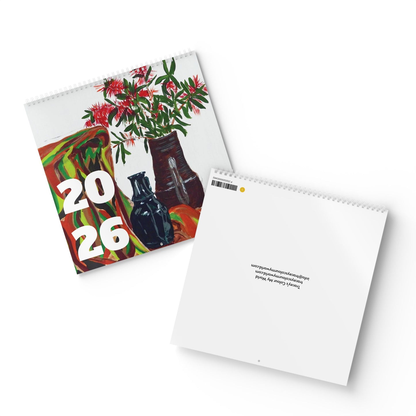 2026 Art Calendar by Tracey Murrell