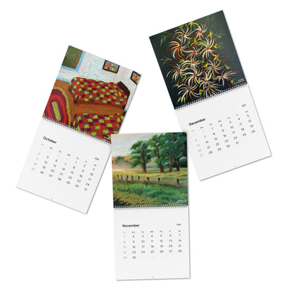 2026 Art Calendar by Tracey Murrell