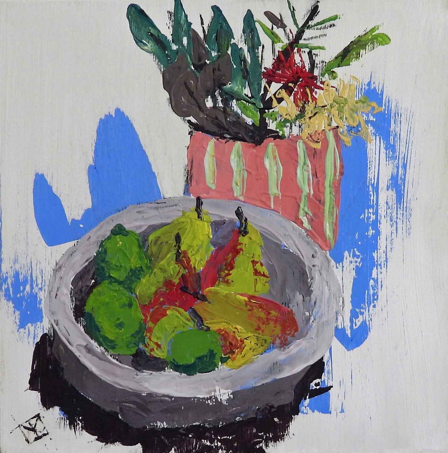Still Life with Bowl of Pears