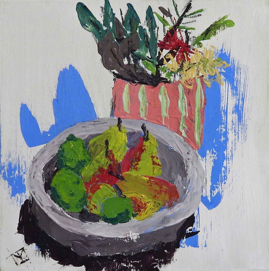 Still Life with Bowl of Pears