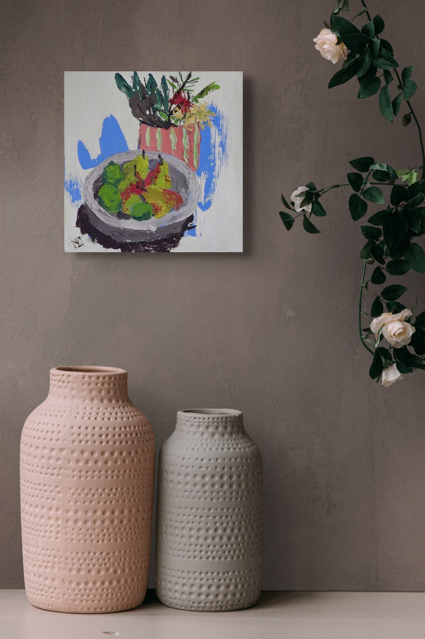 Still Life with Bowl of Pears