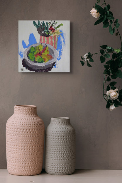Still Life with Bowl of Pears