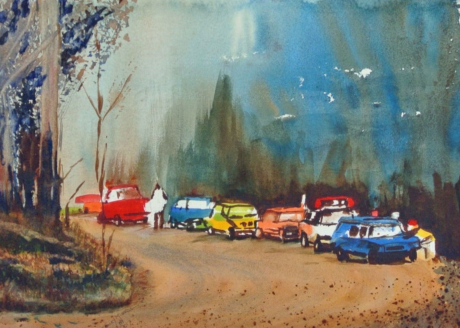 Dawn's Rali Dawn Rally Print – TraceysColourMyWorld