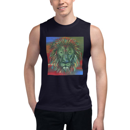 Lion Unisex Muscle Shirt